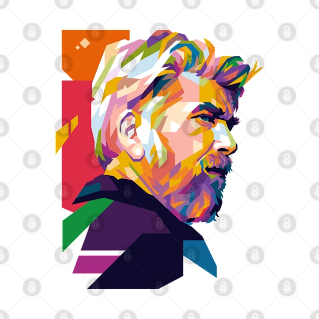 Karl Ove Knausgard Popart by ifatin