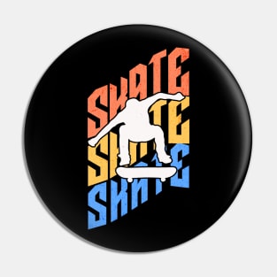 skate, skateboard hobby Pin