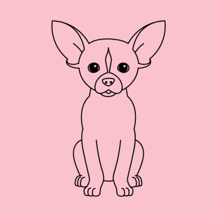 Minimalist Chihuahua T-Shirt