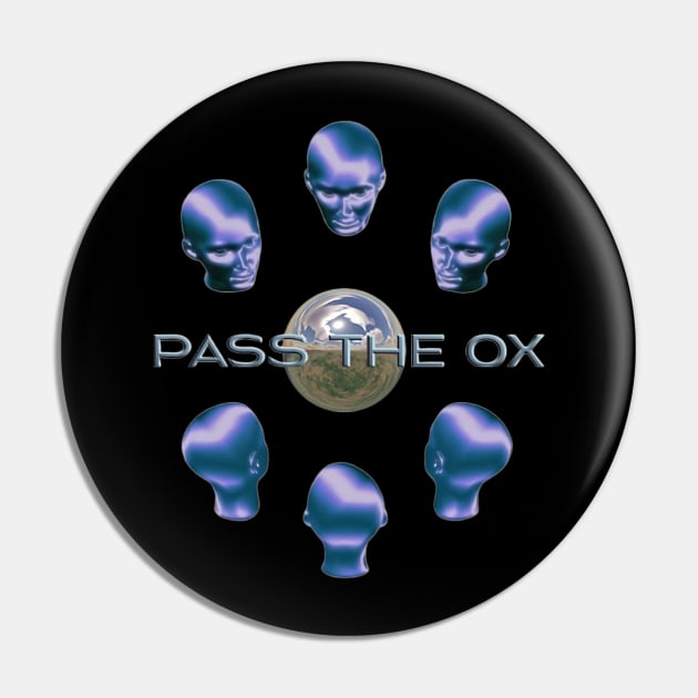 Metallic Futurist Pin by PassTheOx