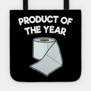 Product of the Year Toilet Paper Corona Survivor Pandemic Funny Tote