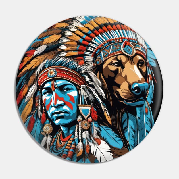 Running Bear Pin by TooplesArt