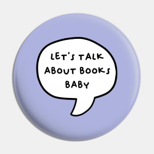 lets talk about books baby Pin