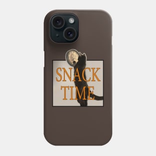 What Time is the Right Snack Time for a Cat? Phone Case