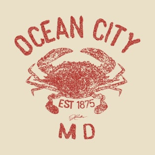 Ocean City, Maryland, Chesapeake Blue Crab T-Shirt