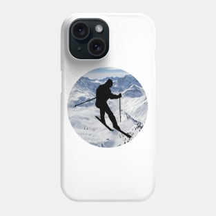 Skiing Phone Case