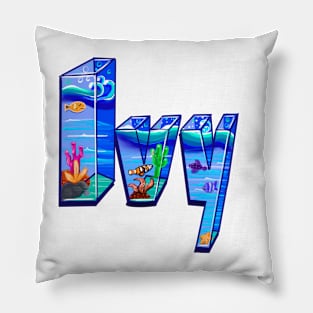 Ivy The top 100 best Personalized Custom Name gift ideas for Ivy girls and women. Pillow