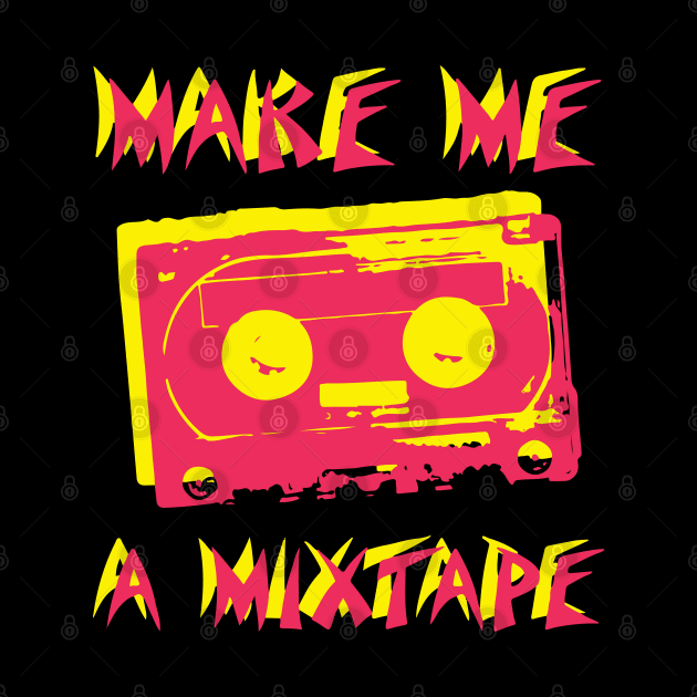 Make me a mix tape by casandrart