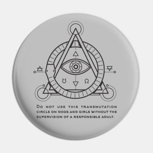 Transmutation circle Pin