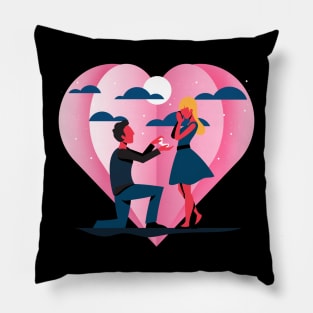 Will you marry me my love Pillow