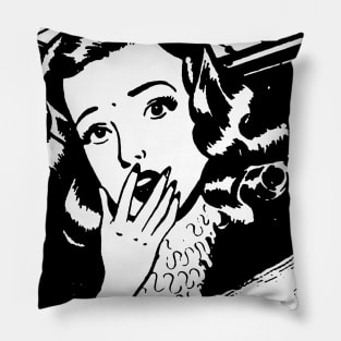 WANTED FOR MURDER Pillow