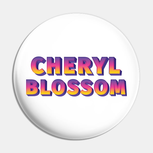 Cheryl Blossom Pin by Sthickers