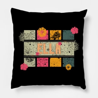 80s // Name // Ella // Retro Style Pillow