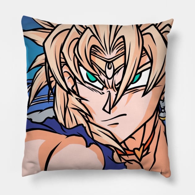 Sailor Moon Redraw goku version Pillow by Derrick Zha