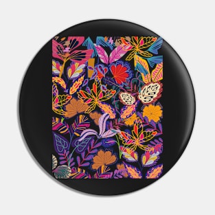 Colorful Autumn Leaves Pin