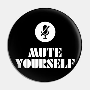 Mute in work meeting Pin