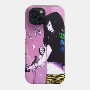 Cool Girl Vaporwave Cyberpunk Cool Tshirt Phone Case