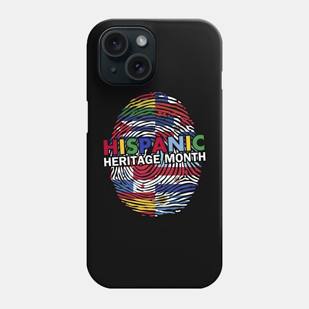 National Hispanic Heritage Month Phone Case by patelmillie51