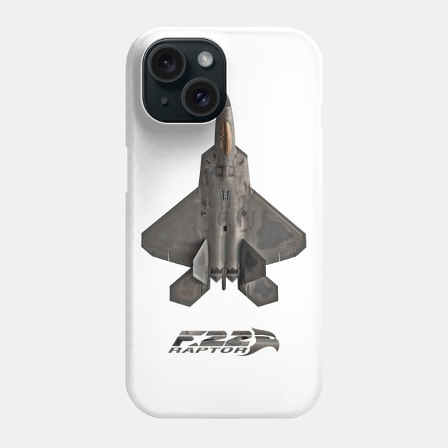 USAF F-22 Raptor Phone Case by SteveHClark