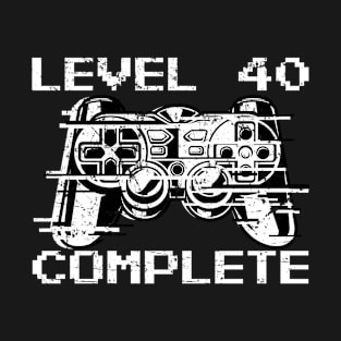 Level 40 Complete 40 Funny Old Classic 1982 Funny Cool T-Shirt