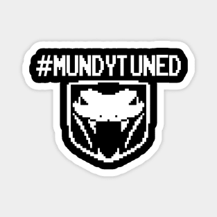 #MundyTuned Viper White Magnet