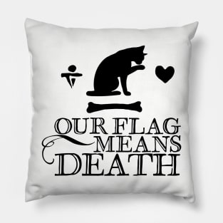 Our Flag Means Death Logo Pillow