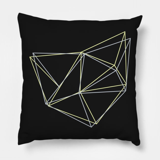 Geo Pillow by trashgoods