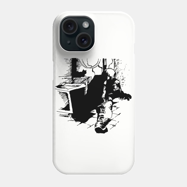 Walking Phone Case by inkbug