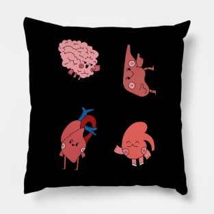 Cute Anatomy Internal Organs Body Pillow