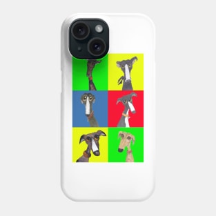 GREYHOUND COLLAGE Phone Case