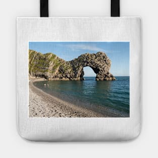 Durdle door at sunset Tote