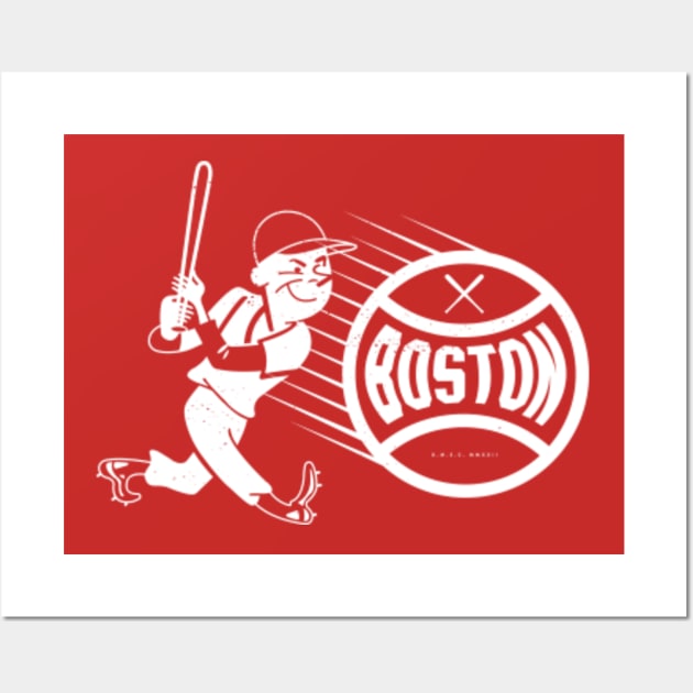 Boston Red Sox Poster - Fenway Park Vintage Print - Red Sox Art