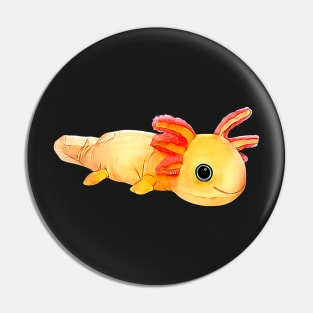 Cute axolotl to cuddle Pin