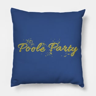 Poole Party Pillow