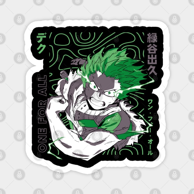 Deku – The Young Hero Magnet by Otaku Vibes