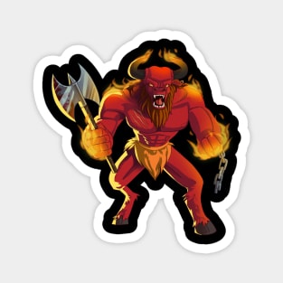 Charlok Minotaur. Magnet