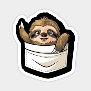 Sloth in a Pocket Magnet