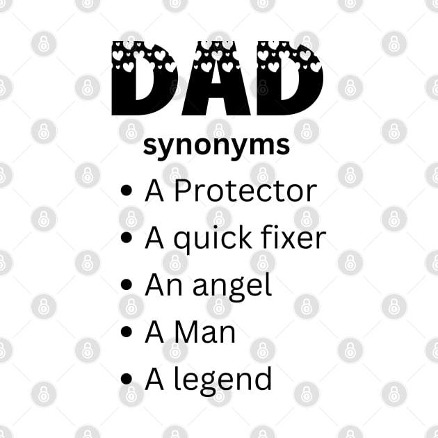 Dad synonyms by Profound Prints