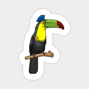 Toucan as Police officer Police Magnet