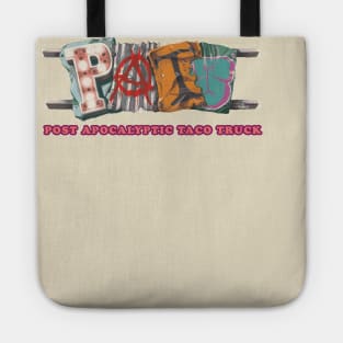 Post Apocalyptic Taco Truck OG Logo Tote