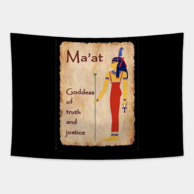 Egypt - Maat the goddess Tapestry by momo1978