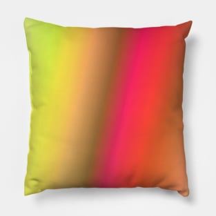 yellow pink orange red abstract texture Pillow