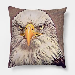 The bald eagle Pillow