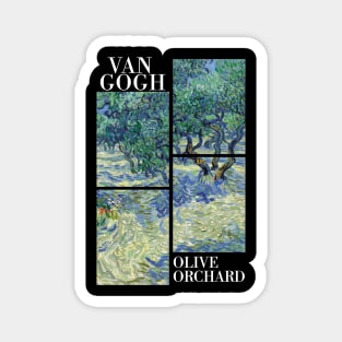 Van Gogh - Olive Orchard Magnet