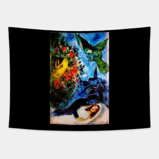 Marc Chagall Untitled, Bride and Groom Tapestry
