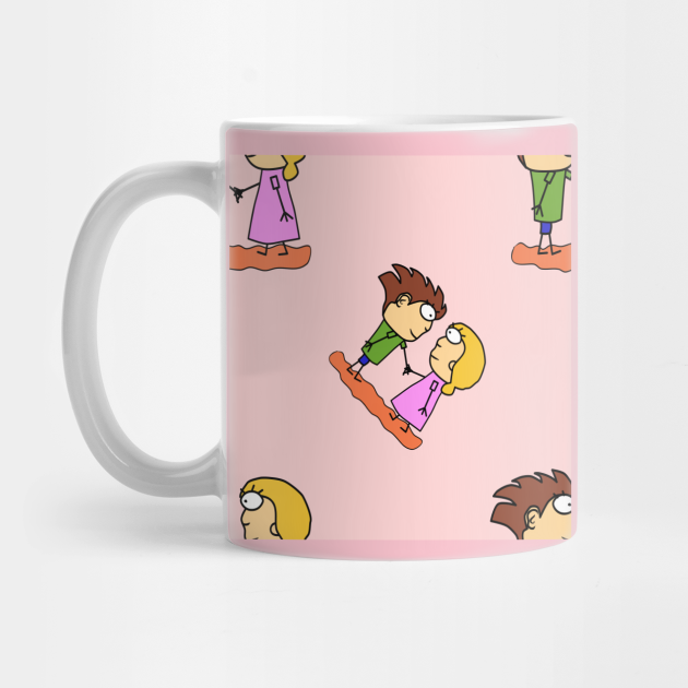 Background design pattern, couple in love, love, boy, girl, relationship -  Love - Mug | TeePublic