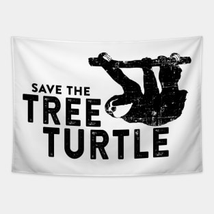 Save the Tree Turtle Tapestry