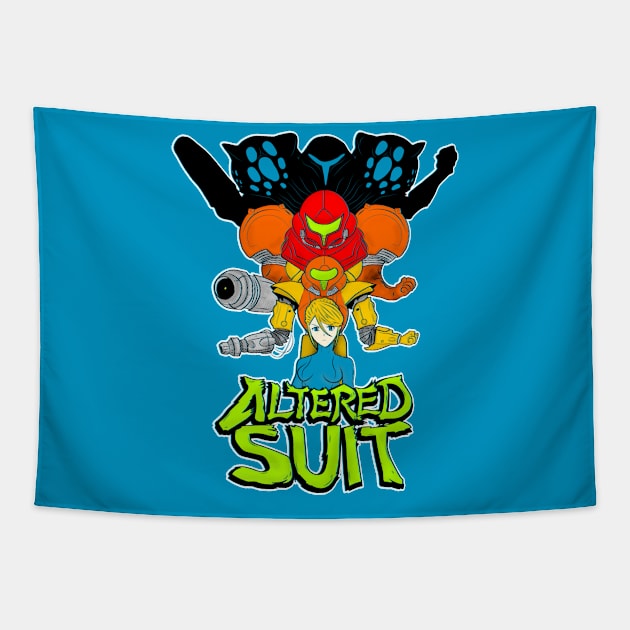 ALTERED SUIT Tapestry by MRCLV