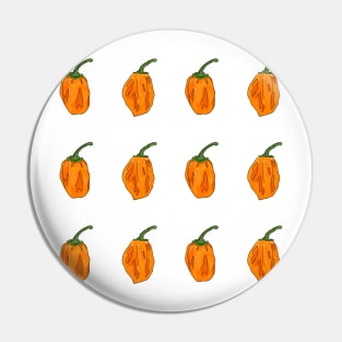 Habanero Chili Pepper Pin