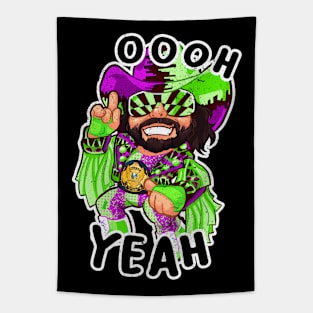 Wrestling Randy Savage Tapestry